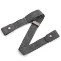 Canvas Adjustable Elastic Waist Band Invisible Belt Buckle-Free Belts